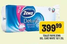 Toalet Papír Zewa Deluxe Care White 10/1 3SL