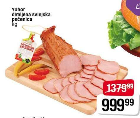Yuhor dimljena svinjska pecenica