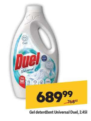 Gel deterdžent Universal Duel, 2.45l