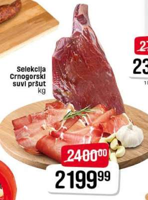 Selekcija Crnogorski suvi pršut