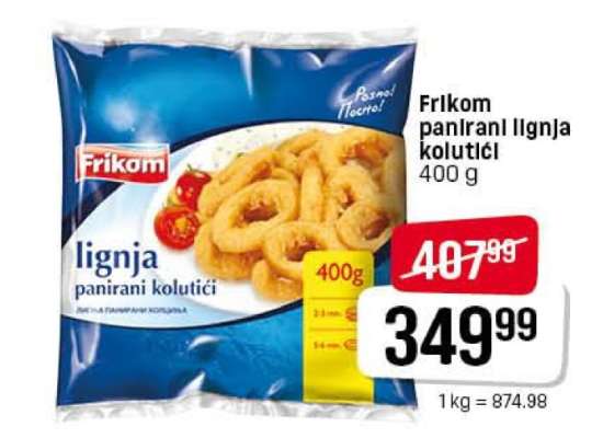 Frikom panirani lignja kolutići