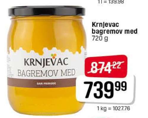 Krnjevac bagremov med