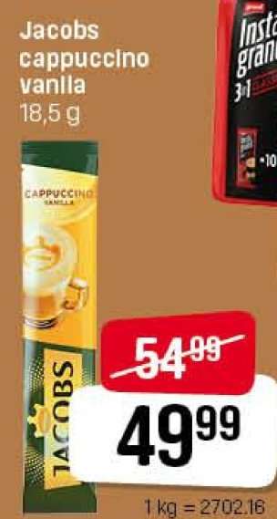 Jacobs cappuccino vanilla
