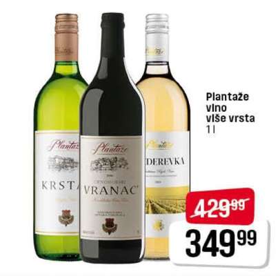 PLANTAŽE VINO