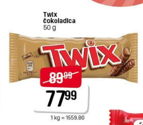 Twix čokoladica
