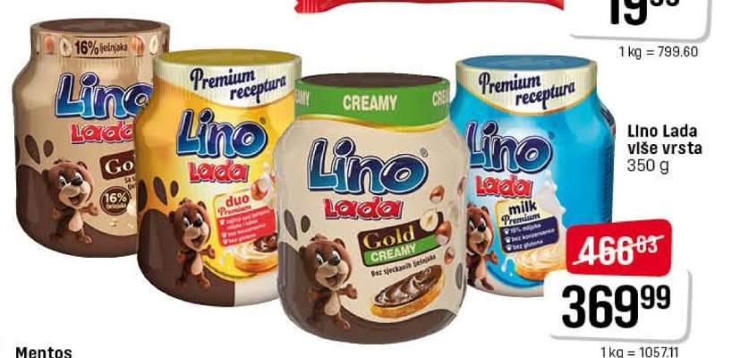 Lino lada više vrsta