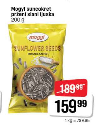 Mogyi suncokret prženi slani ljuska