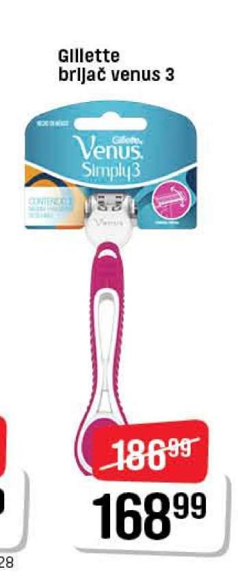 Gillette brijač Venus 3