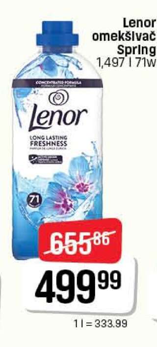 Lenor omekšivač spring