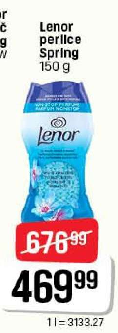 Lenor perliče Spring