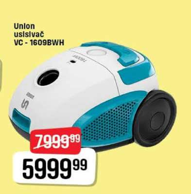 Union usisivač VC - 1609BWH