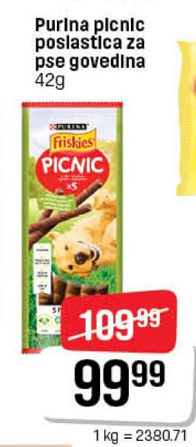 Purina Picnic poslastica za pse, govedina