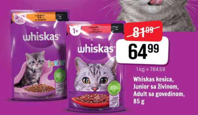 Whiskas kesica
