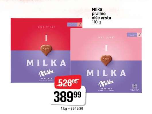 MILKA PRALINE