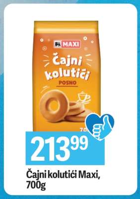 Čajni kolutići Maxi, 700g
