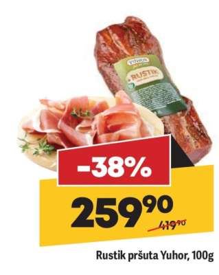 Rustik pršuta Yuhor 100g