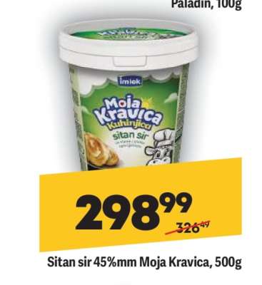 Sitan sir 45 mm Moja kravica 500g
