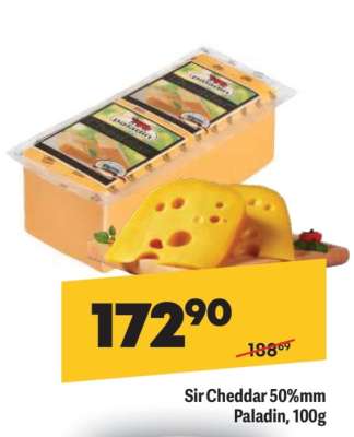 Sir Cheddar 50%mm Paladin, 100g