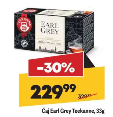 Čaj Earl Grey Teekanne, 33g