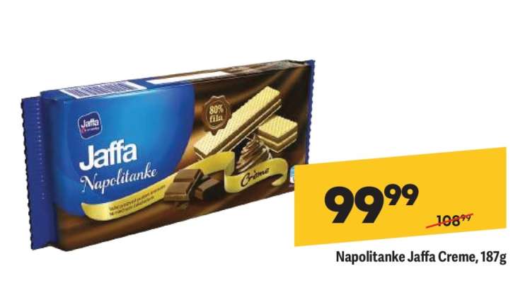 Napolitanke Jaffa Creme 187g
