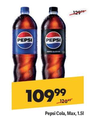 Pepsi Cola Max , 1.5l