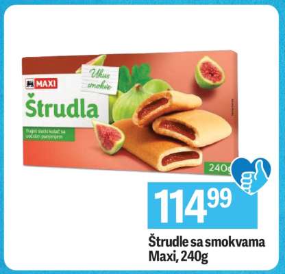Štrudle sa smokvama Maxi, 240g