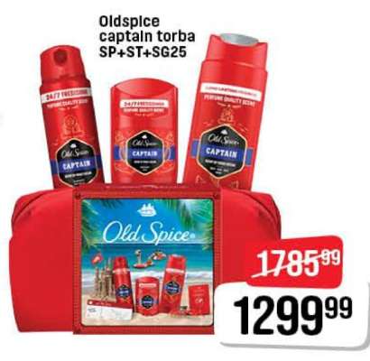 Oldspice captain torba SP+ST+SG25