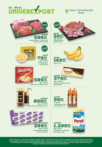 Univerexport katalog - 21.11.2025 - 30.11.2025.