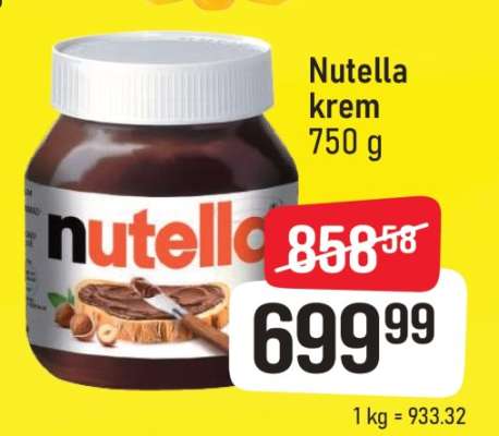 Nutella krem 750 g