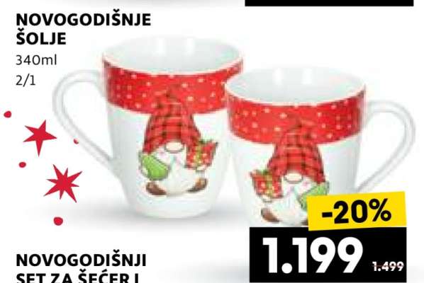 NOVOGODIŠNJE ŠOLJE