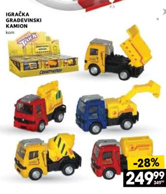 IGRAČKA GRAĐEVINSKI KAMION