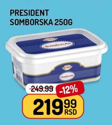 President Somborska 250g