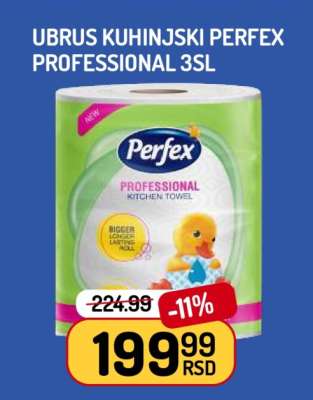 UBRUS KUHINJSKI PERFEX PROFESSIONAL 3sl