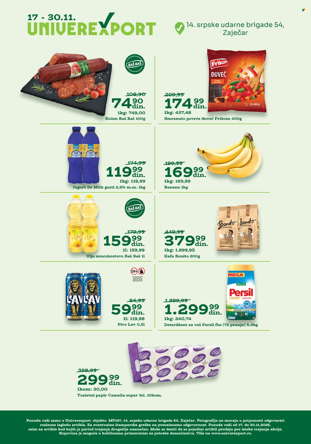 Univerexport katalog - 17.11.2025 - 30.11.2025. Stranica 1