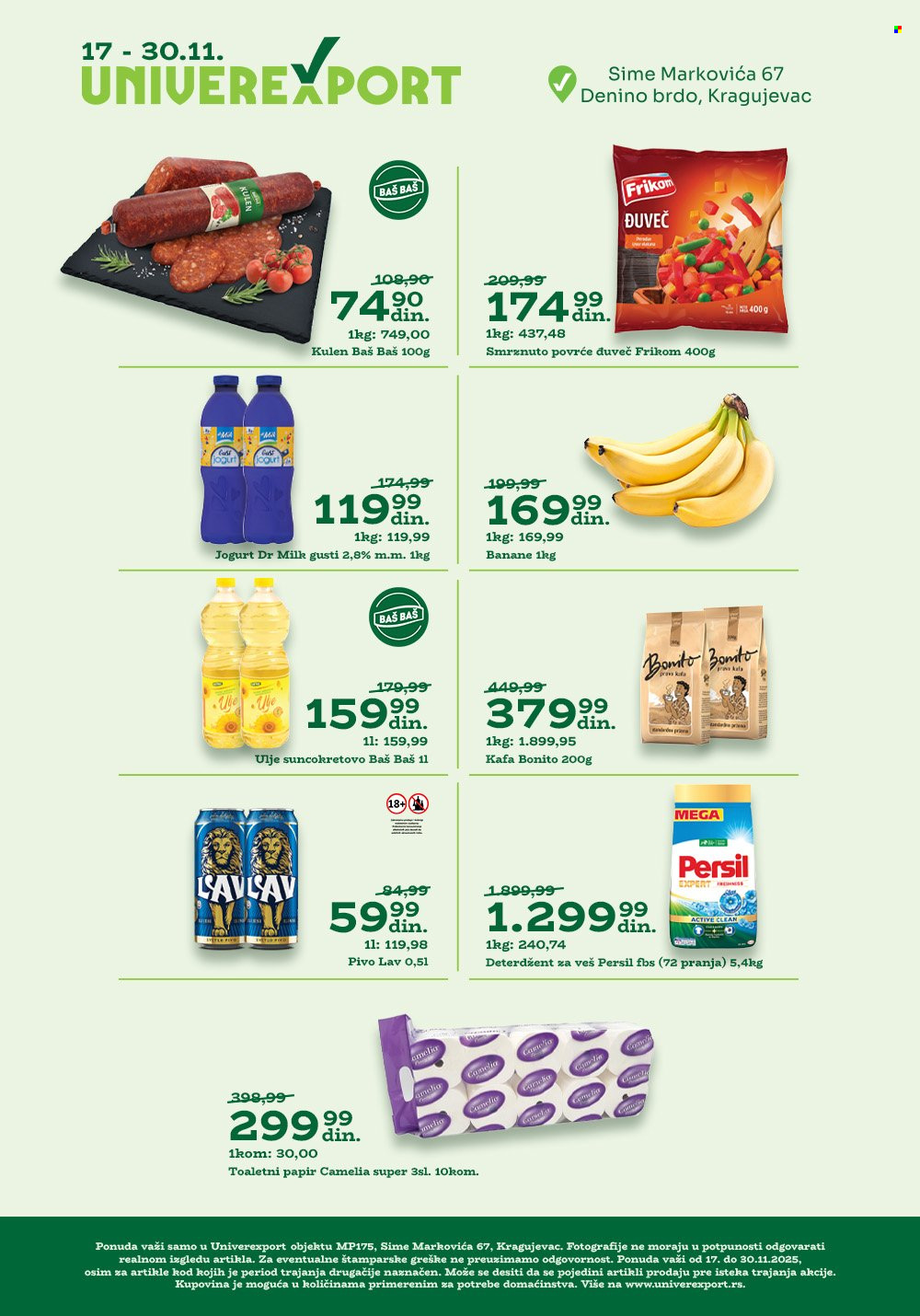 Univerexport katalog - 17.11.2025 - 30.11.2025. Stranica 1