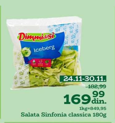 Salata Sinfonia classica 180g