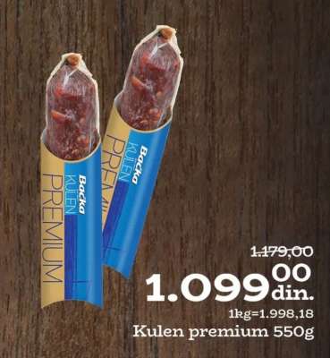 Kulen premium 550g