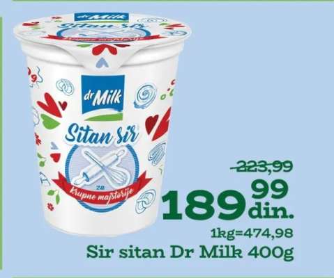Sir sitan Dr Milk 400g