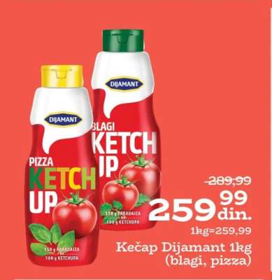 Kečap Dijamant 1kg