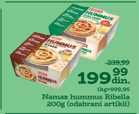 Namaz hummus Ribella