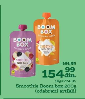SMOOTHIE BOOM BOX, 200g
