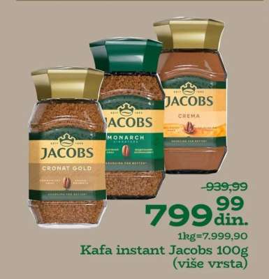 Kafa instant Jacobs 100g