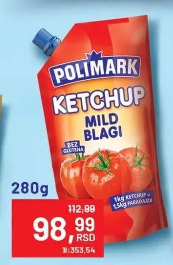 Polimark Ketchup Mild Blagi