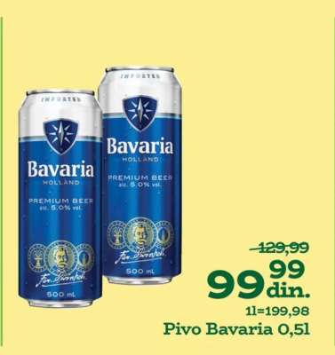 Pivo Bavaria 0.5l