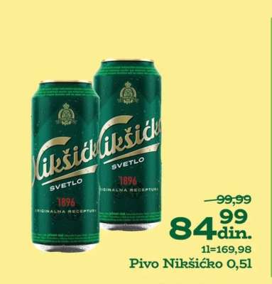 Pivo Nikšićko 0.5l
