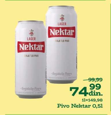 Pivo Nektar 0,5l
