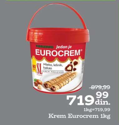 Krem Eurocrem 1kg