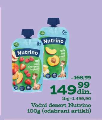 Voćni dezert Nutrino