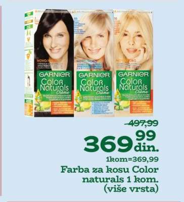 Farba za kosu Color naturals 1 kom.