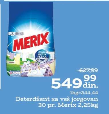 Deterdžent za veš jorgovan